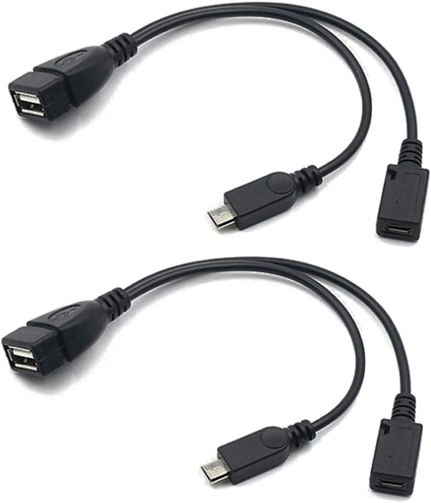 Retro Gaming Usb Stick - 2-in-1 マイクロ USB OTG 電源ケーブル アダプター