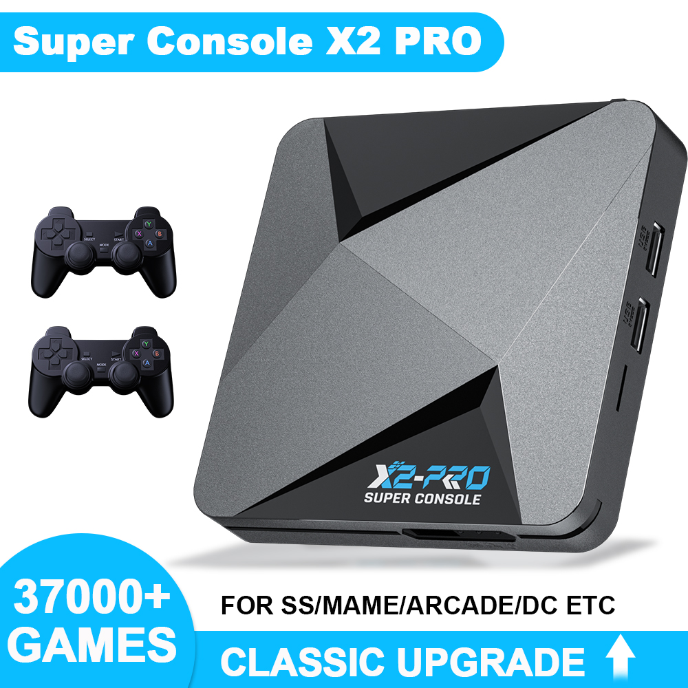 Retro Gaming X2 - KINHANK スーパーコンソール X2 プロ レトロビデオゲームコンソール PS1/DC/MAME/SS