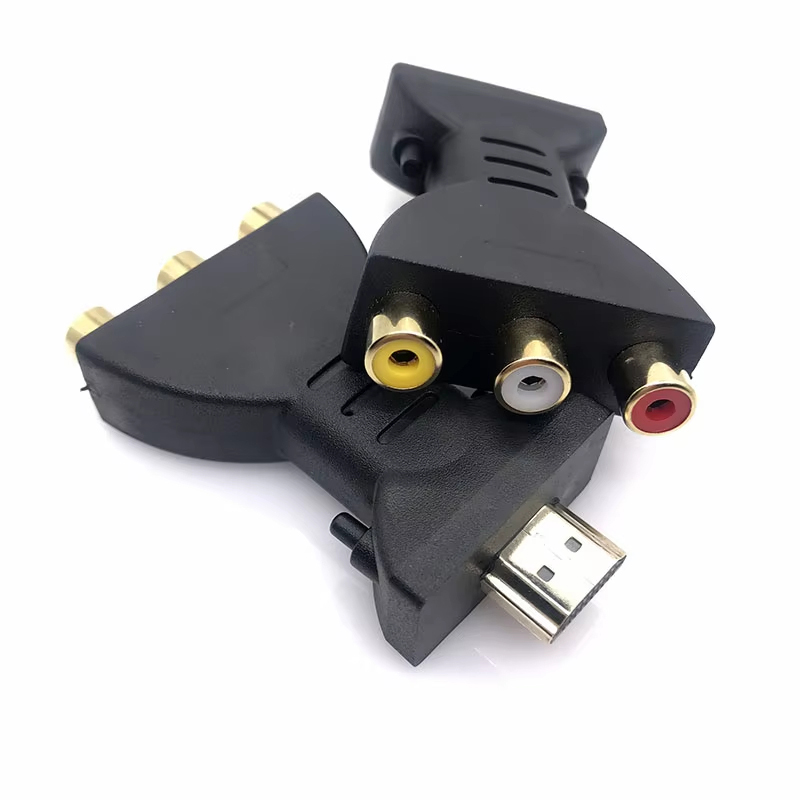 Composite Rca Cable - HD TVボックス1080P AV to HDMI対応コンポジットアダプターコンバーター HDTVオス-3