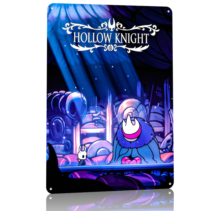 ホロウナイトゲームアートプリントポスターカスタマイズされたウ - Retro Knight Gaming のレビューと価格
