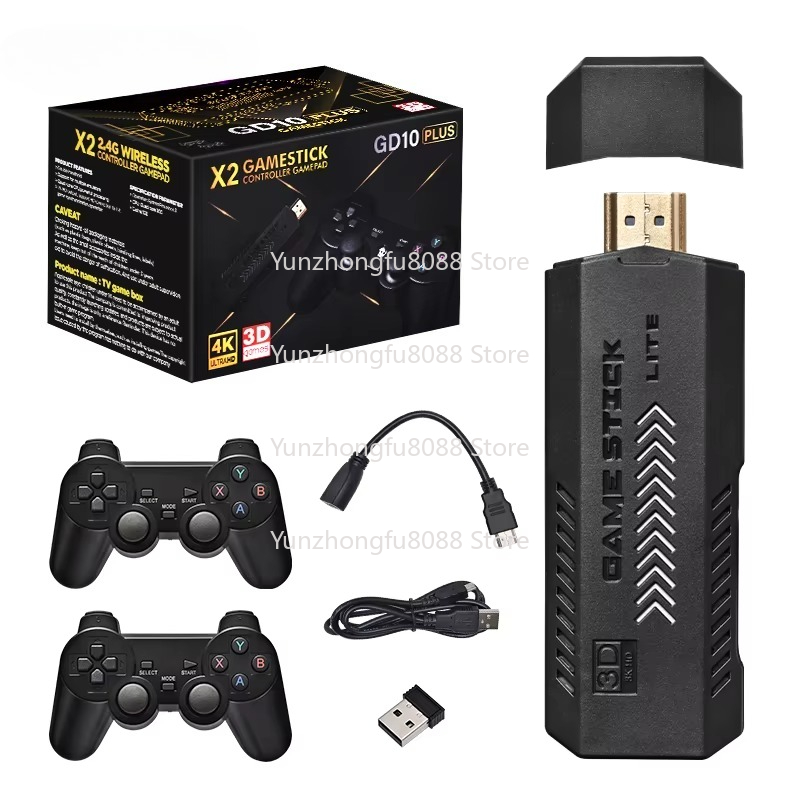 L GD10 Plus ゲームスティック 4k ブラックボッ - Retro Gaming X2 のレビューと価格