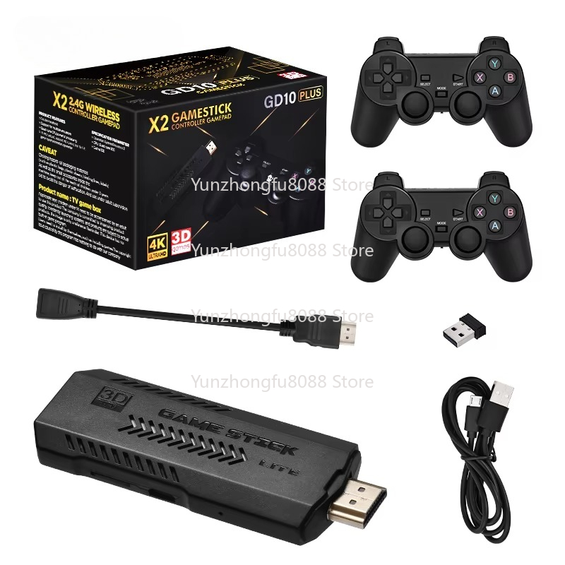 L GD10 Plus ゲームスティック 4k ブラックボッ - Retro Gaming X2 のレビューと価格