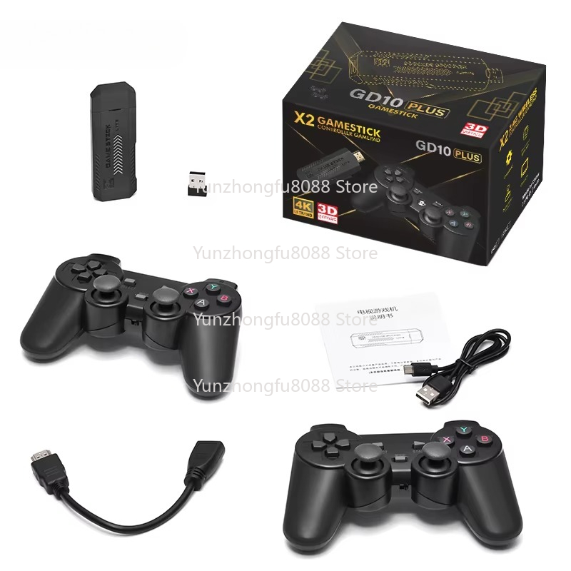 L GD10 Plus ゲームスティック 4k ブラックボッ - Retro Gaming X2 のレビューと価格