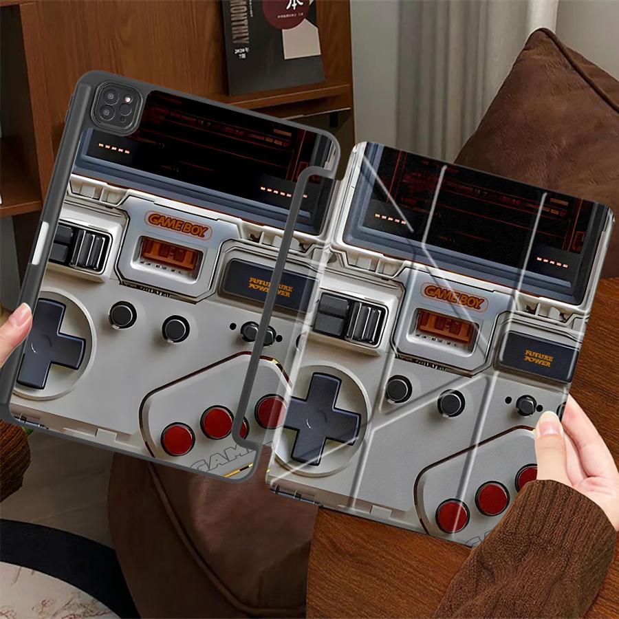 ユーモラスなレトロゲーム機デザインのホルダーカバー、iPad - Retro Gaming Ipad のレビューと価格