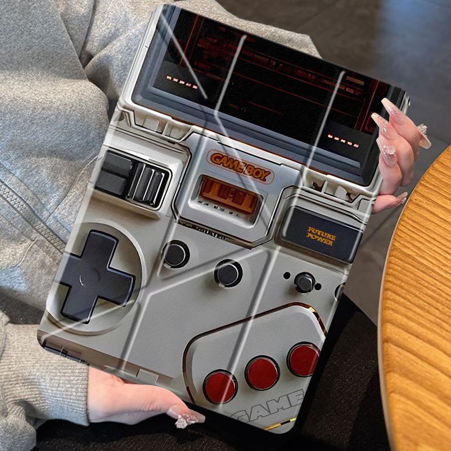 ユーモラスなレトロゲーム機デザインのホルダーカバー、iPad - Retro Gaming Ipad のレビューと価格