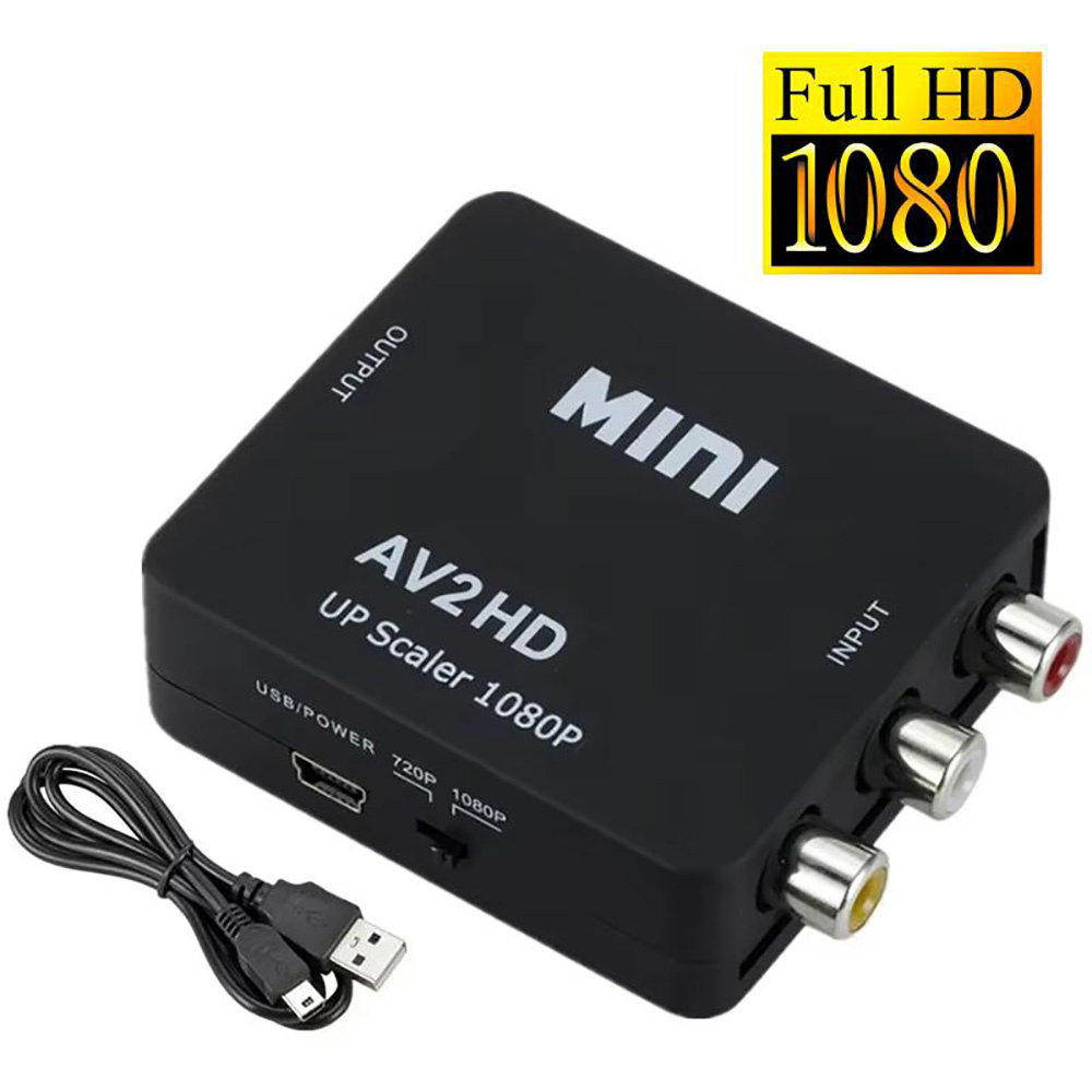 RCA AV to HDMI変換コンバーター 1080P H - Composite Rca Cable のレビューと価格