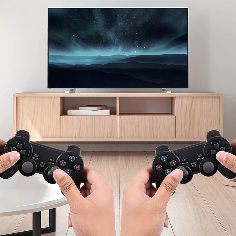 遅延なし2.4Gワイヤレスゲームコントローラー プラグアンド - Retro Gaming Tv Box のレビューと価格