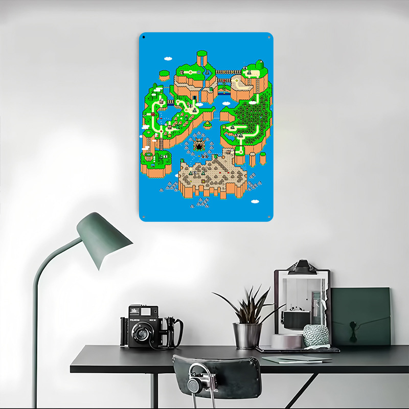 恐竜ランドメタルポスターカスタマイズされたウォールアートレト - Retro Gaming Island のレビューと価格