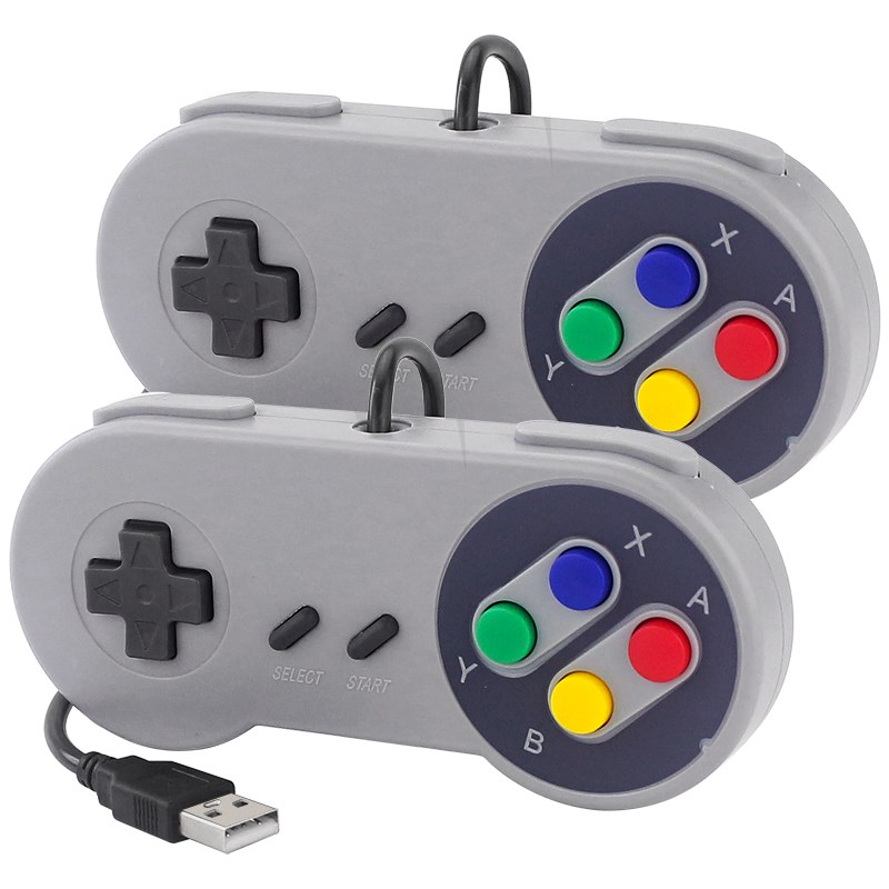 2 個 USB ゲームパッドゲームジョイスティックゲームコン - Retro Gaming Raspberry Pi 4 のレビューと価格