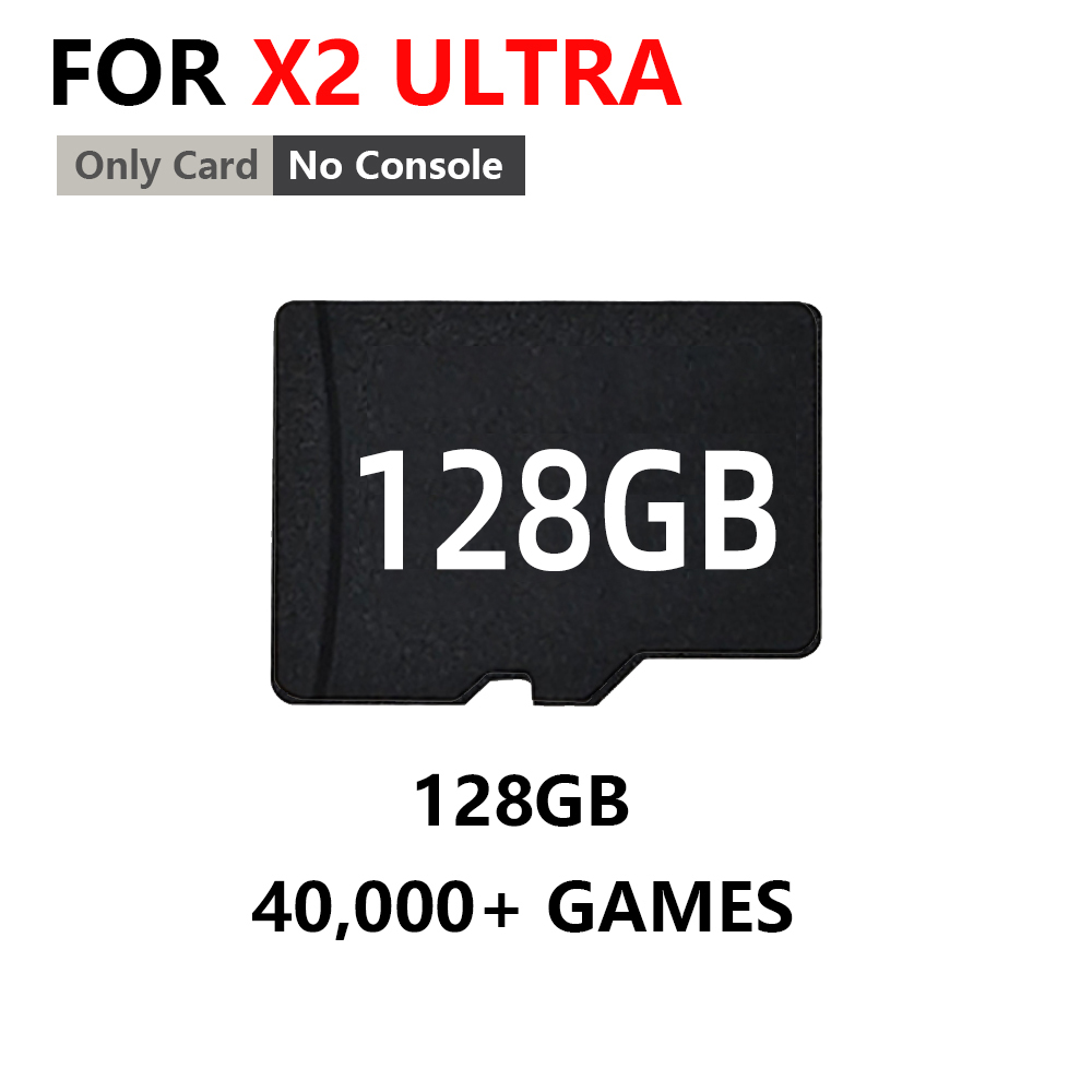 X2 ウルトラゲームコンソール用メモリカード 64G 128 - Retro Gaming X2 のレビューと価格