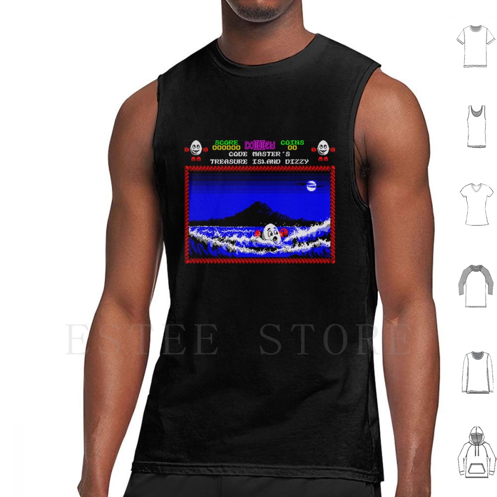 トレジャーアイランド ディジー モチーフ タンクトップ ベス - Retro Gaming Island のレビューと価格