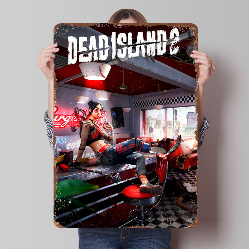 デッドアイランド2ゲームアートプリントポスター、カスタムメイ - Retro Gaming Island のレビューと価格