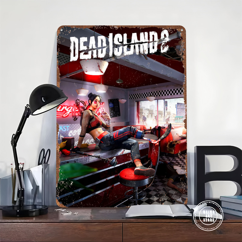 デッドアイランド2ゲームアートプリントポスター、カスタムメイ - Retro Gaming Island のレビューと価格