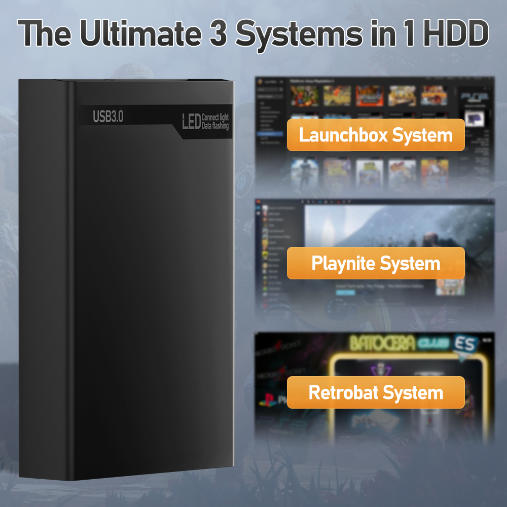 500G レトロ ゲーム HDD ビデオ ゲーム コンソール - Retro Gaming Play Zone のレビューと価格