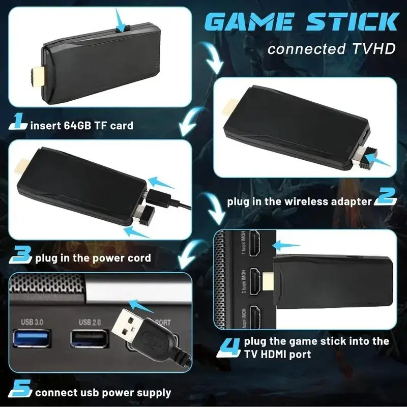 プラグアンドプレイレトロゲームコンソール4K HDMI出力ワ - Retro Gaming X2 のレビューと価格