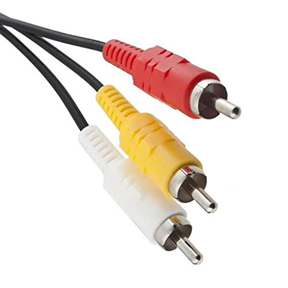 PS2 PS3 AV to RCA コンポジットケーブル 6 - Composite Rca Cable のレビューと価格