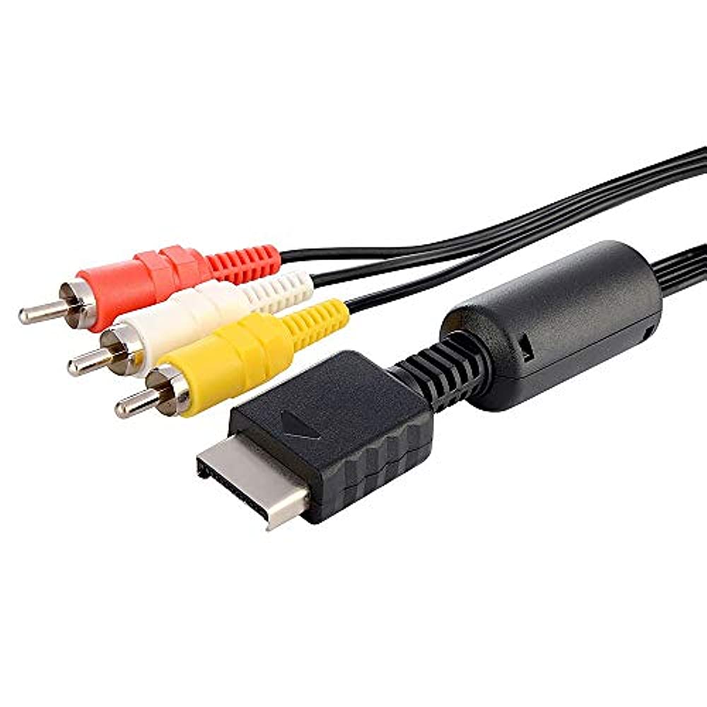 PS2 PS3 AV to RCA コンポジットケーブル 6 - Composite Rca Cable のレビューと価格
