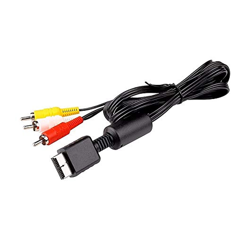 PS2 PS3 AV to RCA コンポジットケーブル 6 - Composite Rca Cable のレビューと価格