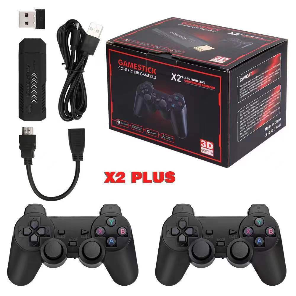 X2 レトロビデオゲームコンソール 2.4G ワイヤレスデュ - Retro Gaming X2 のレビューと価格